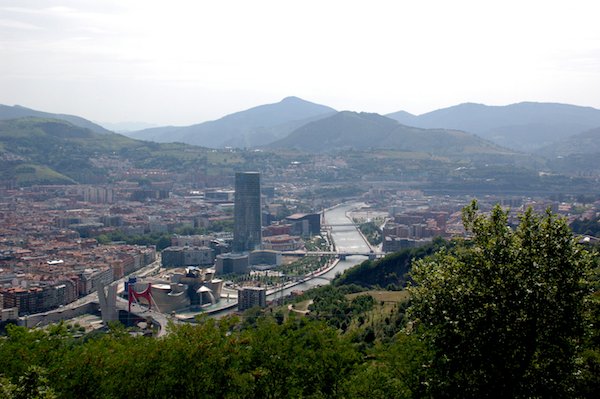 Bilbao is located on the Basque threshold