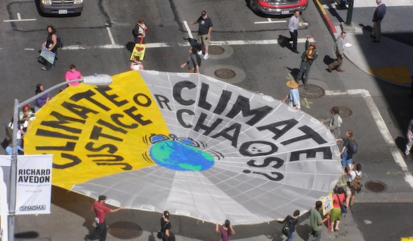Climate Change Protest San Fran, US