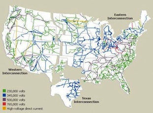 Electrical Map USA