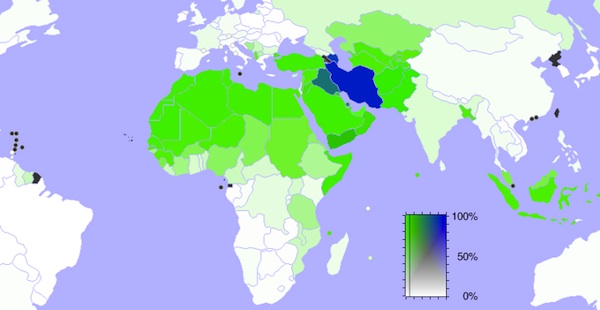 Islam by region