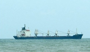 MV Farah III in the hands of Sea Tigers of Sri Lanka.