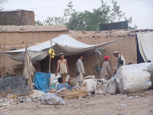 Preshawar refugee camp