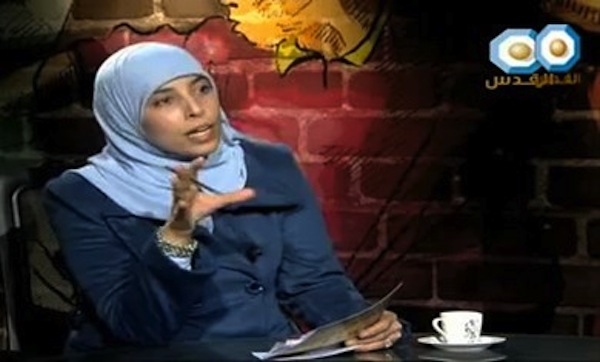 Ahlam Tamimi, the Palestinian woman who helped plan the suicide bombing attack at the Sbarro restaurant in the center of Jerusalem in 2001, is now hosting a talk show on the Hamas-affiliated Al-Quds TV.