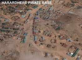 Somali pirate base