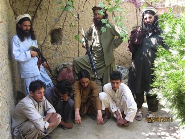 2011: A number of members of the Tehrik-e-Taliban Pakistan (TTP) along with some abducted children are posed to media in eastern Kunar province.