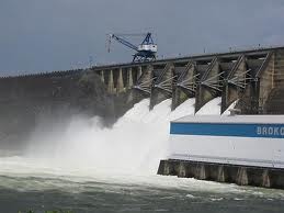 Afobakka hydroelectic dam
