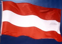 Austria flag waving
