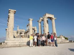 Fulbright students Greece