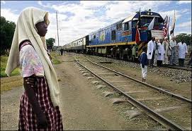 Ugandan railroad line