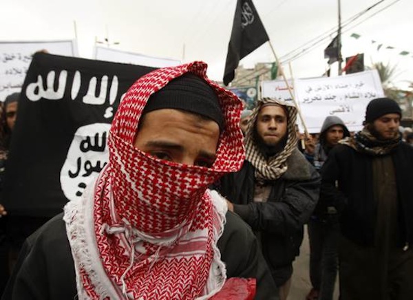 Salafist protest in Palestine