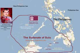Sulu Sultanate map