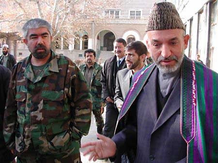 Dostum and Karzai