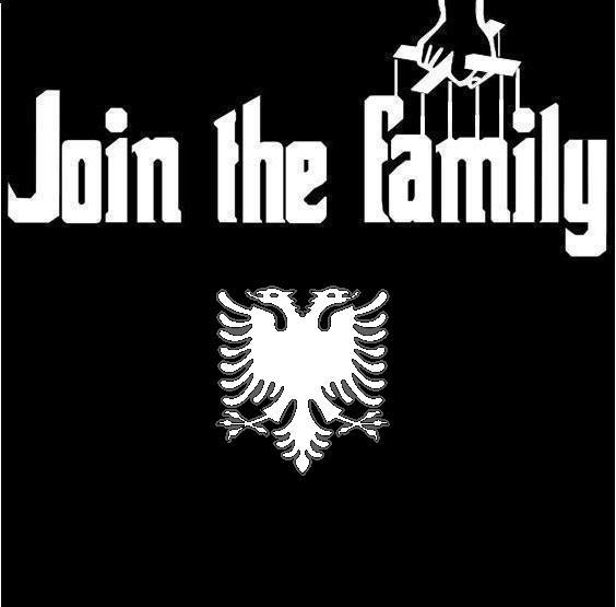 Albanian mafia banner