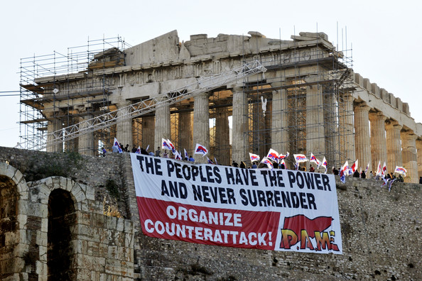 Greek protest