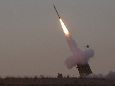 Israeli-rocket-dome-sderot-town