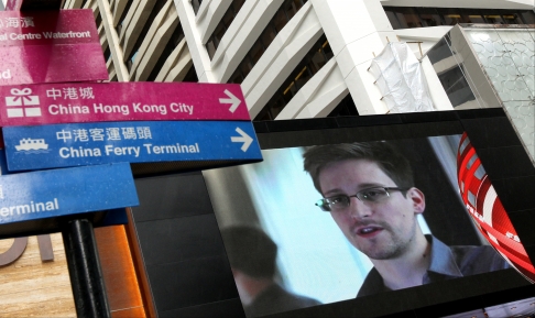 Snowden China TV