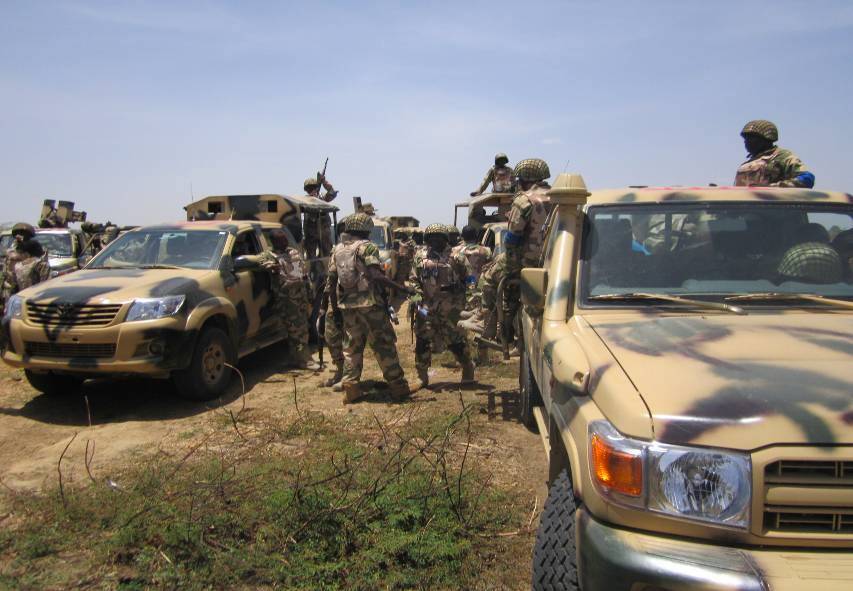 Nigerian-troops