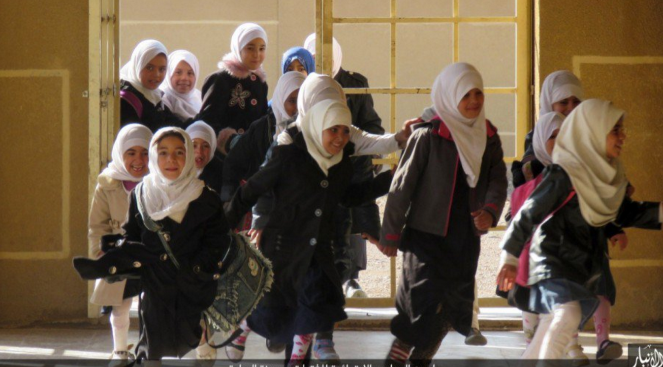 Iraq school girls IS