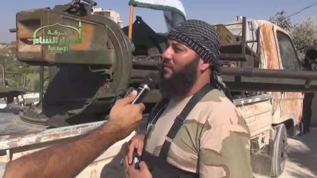 Documantary video by Ahrar al-Sham regarding liberating the strategic town Arhia_80_seconds