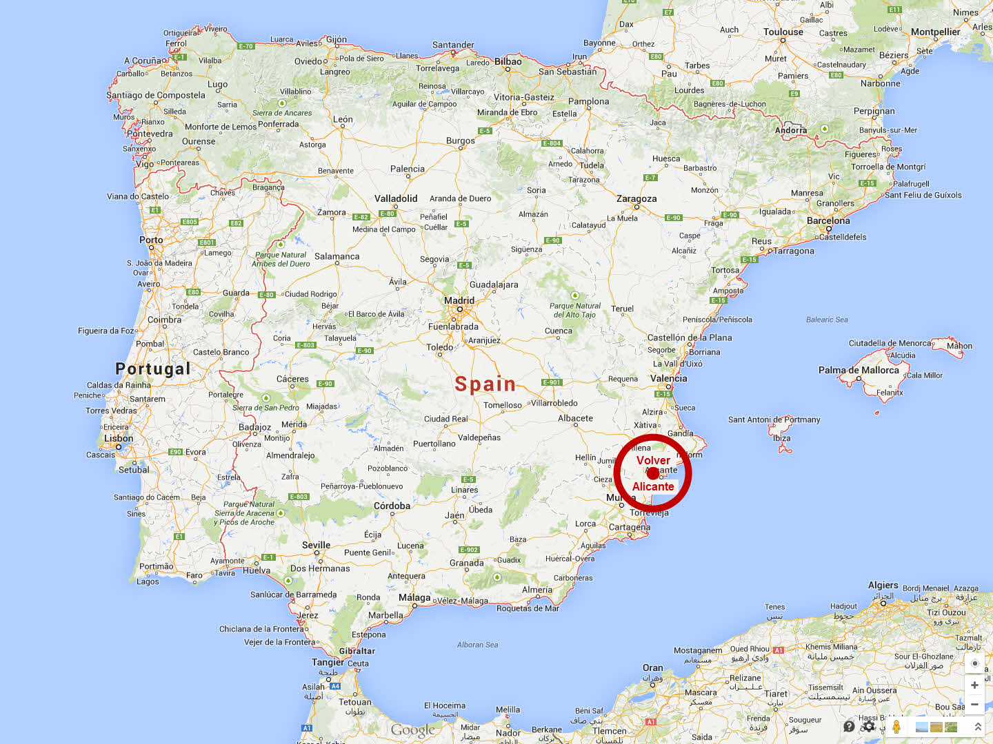 Spain-Map-Bodegas-Volver-Alicante