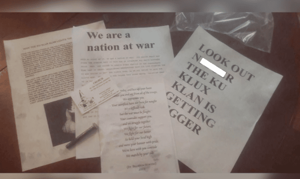 (Flyers) Ku Klux Klan (KKK) Recruitment Flyers Found “LOOK OUT N****R ...