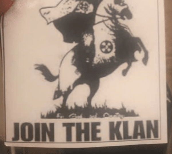 (Flyers) Ku Klux Klan (KKK) Recruitment Flyers "Save Our Land, Join The ...