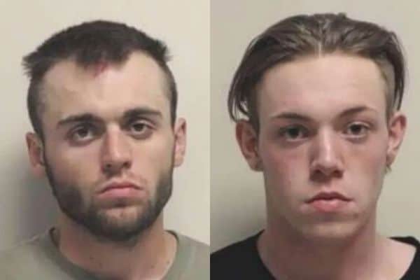 Malachi Bay West, 20, of Payson, right, and Sebastian Francis West, 19, of Payson. Utah County Jail