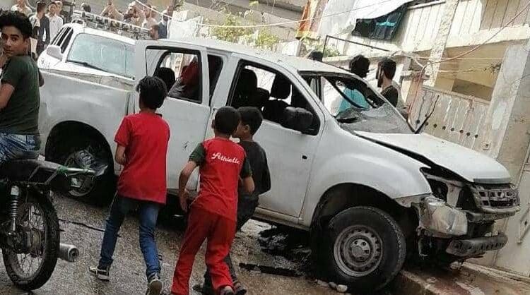 -انفجار-عبوة-ناسفة-بسيارة-عسكرية-في-مدينة-سلقين-إدلب-750x418