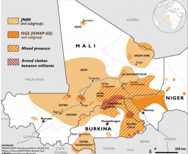 TRAC Incident Report Suspected Islamic State Greater Sahara ISGS   Sahel Jihadist Groups Guide 