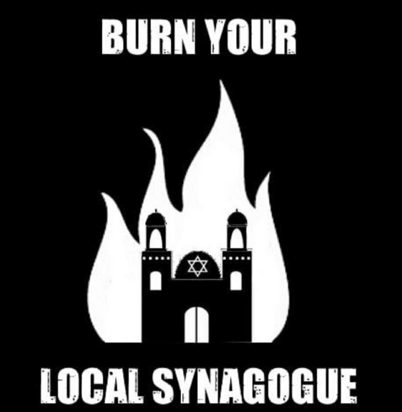 Eco Fascists Advises Arson Attacks On Synagogues And Killing Refugees