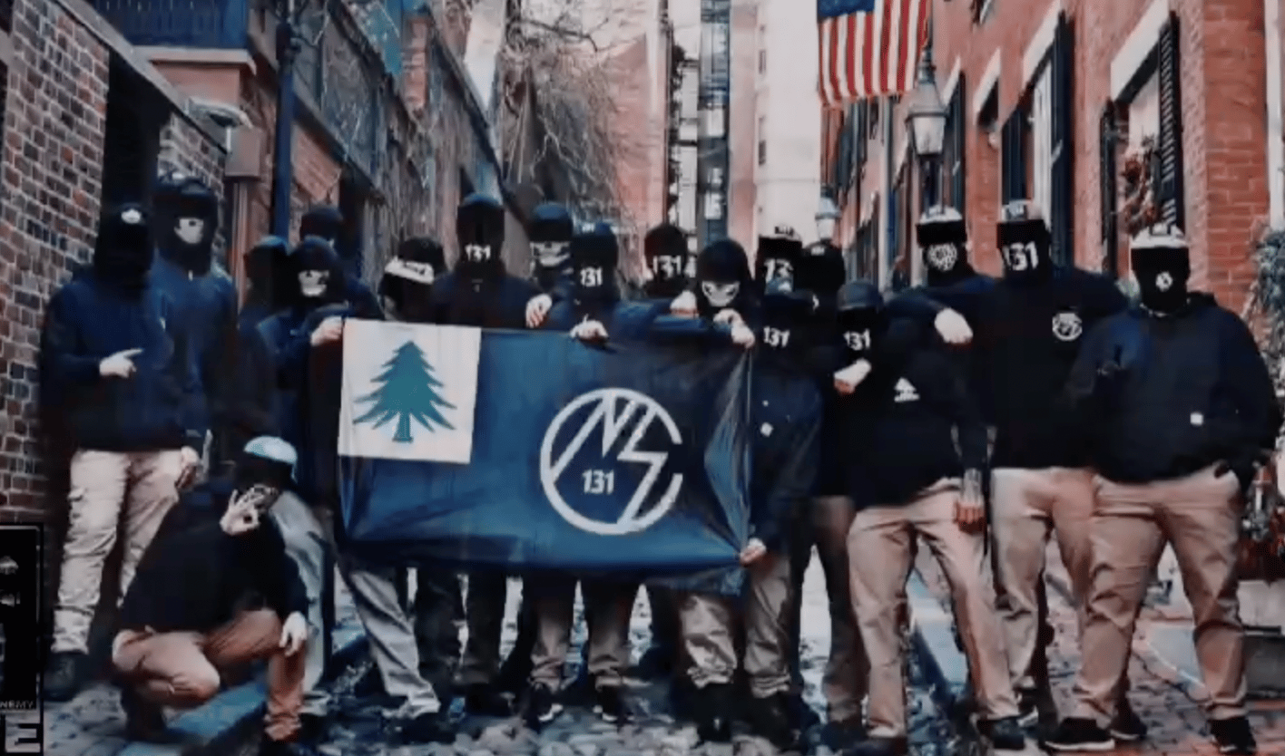 18 Members of NSC #131 Crew Marching in Boston - 17 February 2022