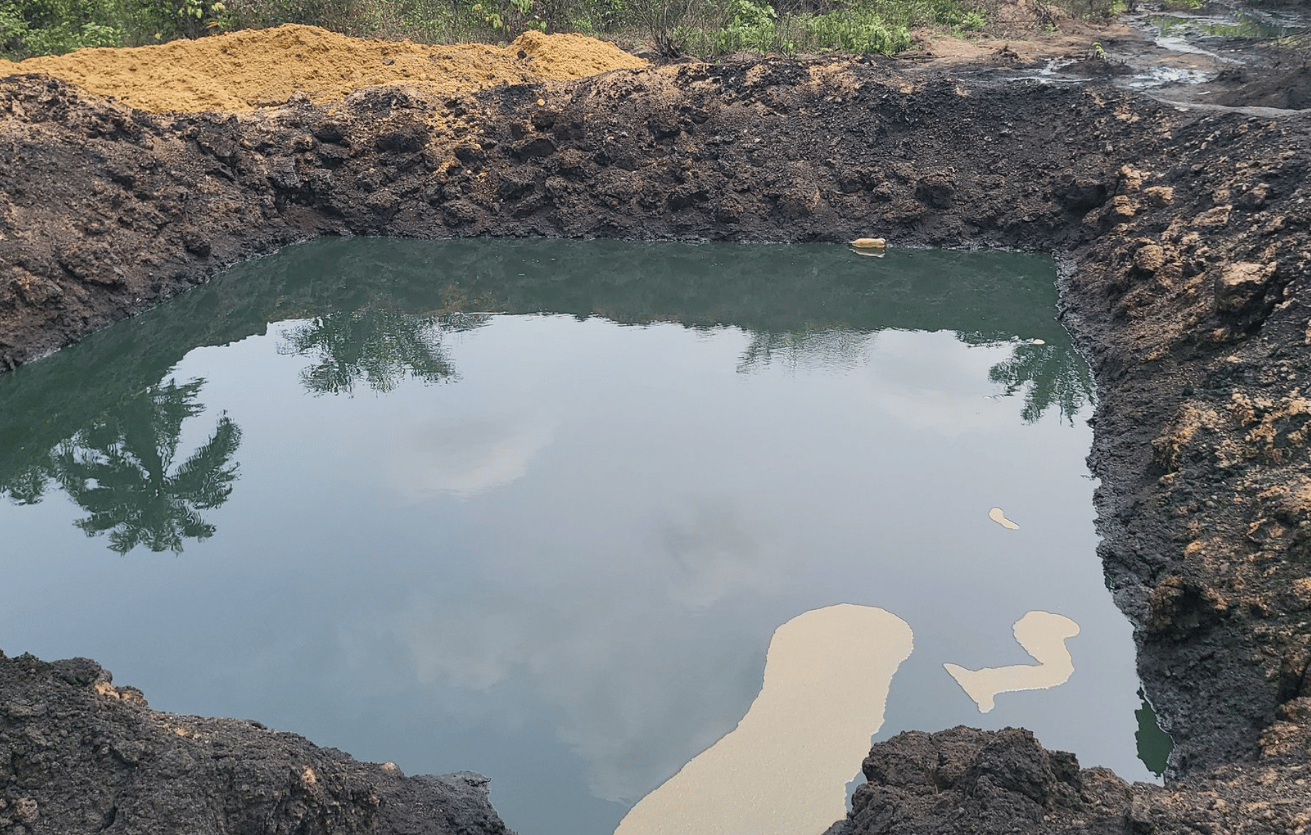 Sabotage Has Reduced Trans Niger Crude Oil Pipeline to Less than 5% Output in Ibaa Community of Emeoha Local Government of Rives State, Nigeria - 23 March 2022