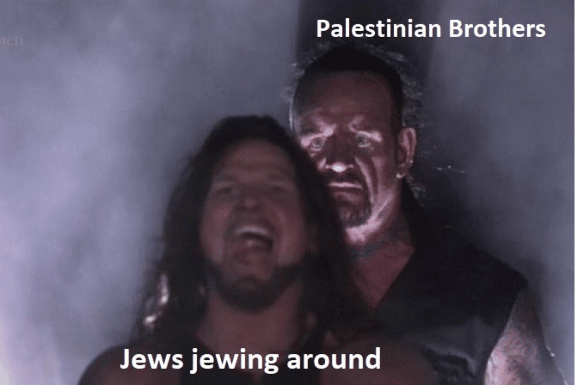 Islamic State Supporters Circulate "Jews Jewing Around" To Celebrate Recent Attacks in Isreal Mirroring Racists Memes - 29 March 2022