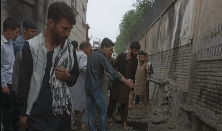 Bombing Outside Hazara Shia Boys School in Kabul, Afghanistan - 19 April 2022