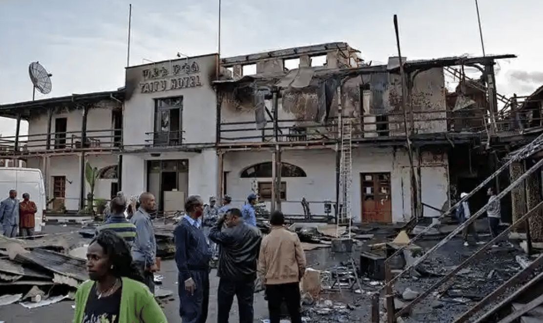 Four Arrested For Bombing of Hotel During Orthodox Sunday Easter Celebrations in Harari Regional State, Ethiopia - 27 April 2022