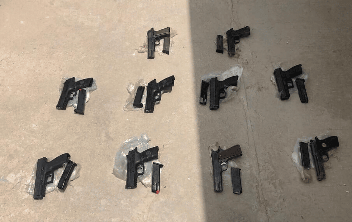 Three Hebron men arrested near West Bank town of al-Auja for gun-running on Jordanian/Israeli border - 02 May 2022