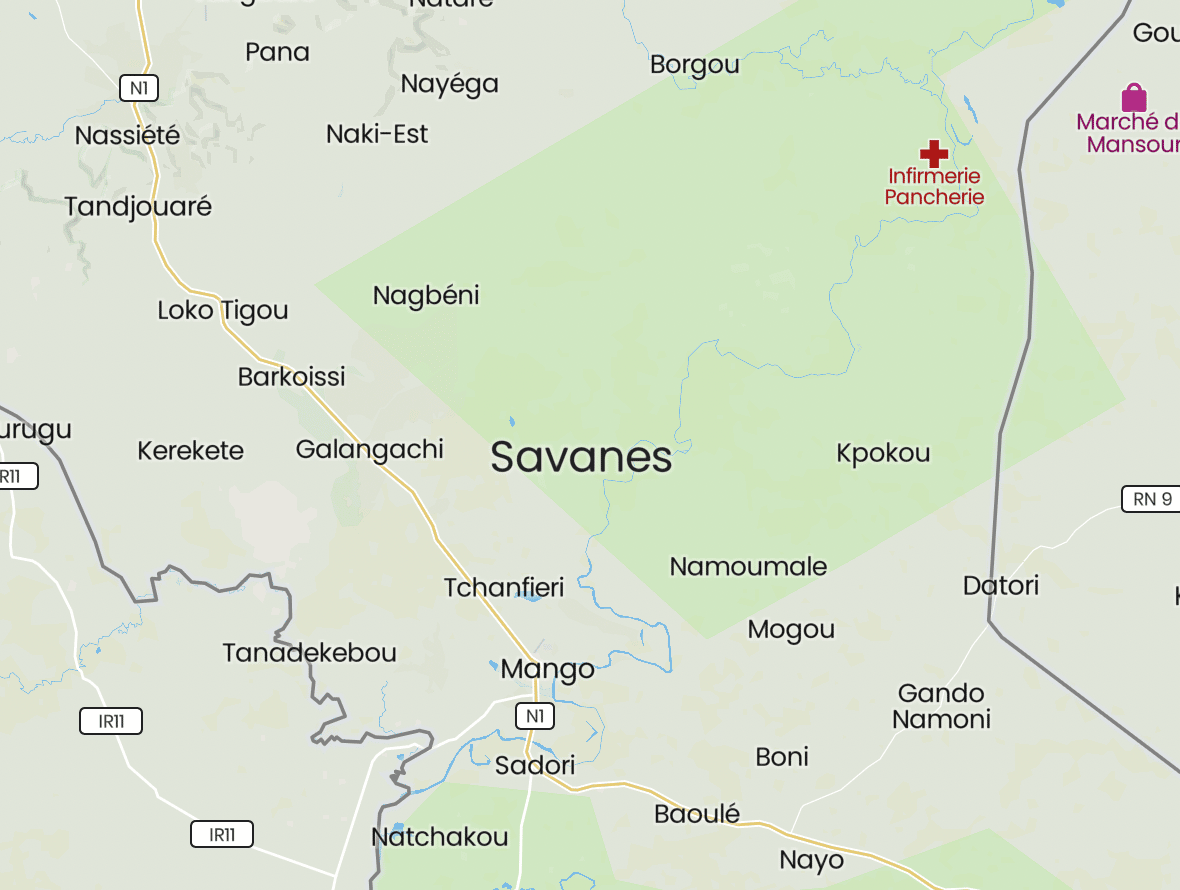 Savanes Region, Kpendjal Prefecture, Northern Togo