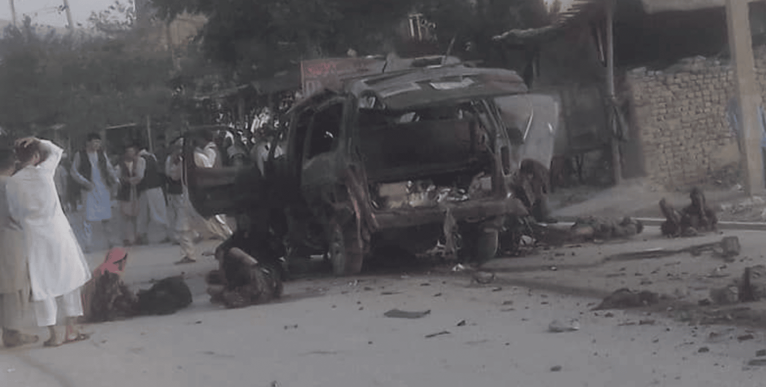 Islamic State Khurasan (ISK) Suspected Bombings of Shia Passenger Buses in PD-5 and PD-10 of Mazar-e-Sharif, Balkh Province, Afghanistan