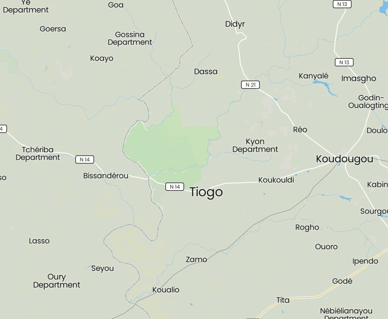 Tiogo Village, Sanguié Province, Centre-Ouest Region, Burkina Faso