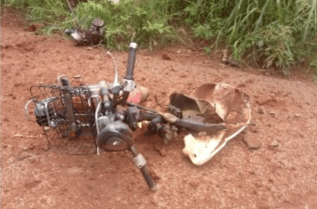 Two Indigenous People of Biafra (IPOB) Fleeing Security Forces Accidentally Blow Themselves Up With Planted Roadside IEDs Eke Ututu – Orsu road in Orsu LGA, Imo State, Nigeria
