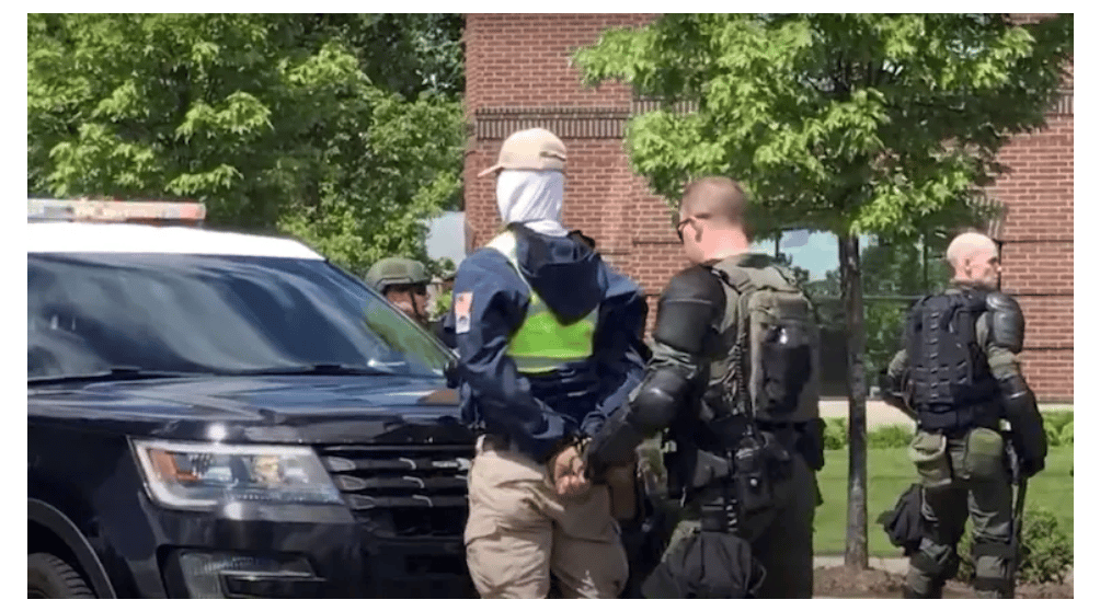 31 Members Of The Patriot Front Arrested In Coeur Dalene Idaho 7735