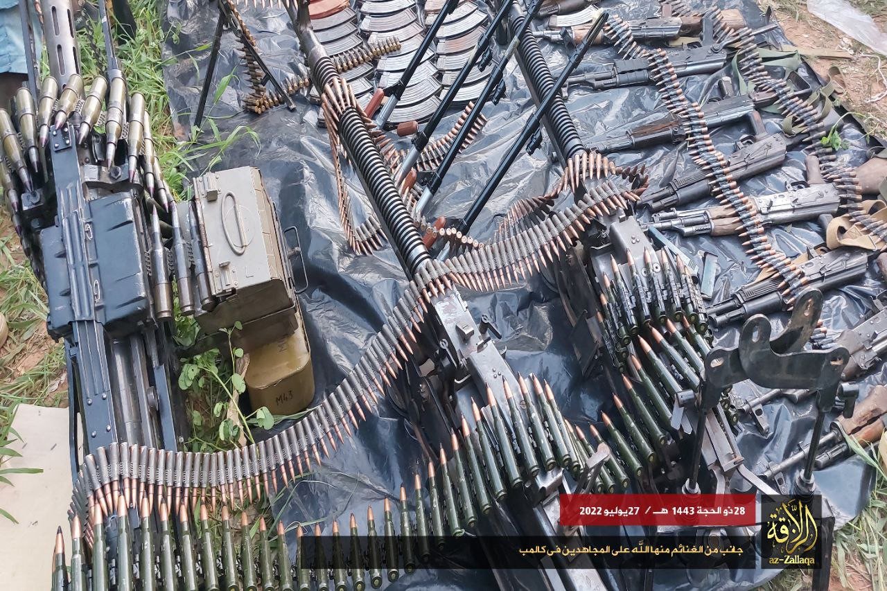 Jama'a Nusrat al-Islam wa ul-Muslimin (JNIM) Attacked a Malian Army Position Killing 10 Elements in Kalumba, Between Nara and Mraka, Mali - 27 July 2022