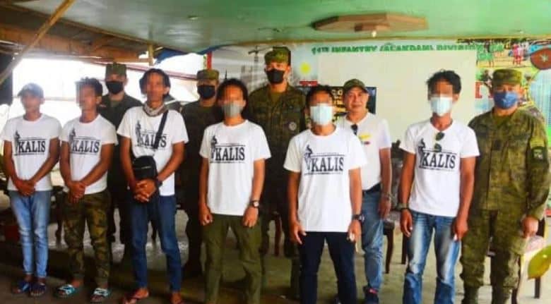 Six Abu Sayyaf Bandits Surrendered Following The Military Operation Against Them In The Province 