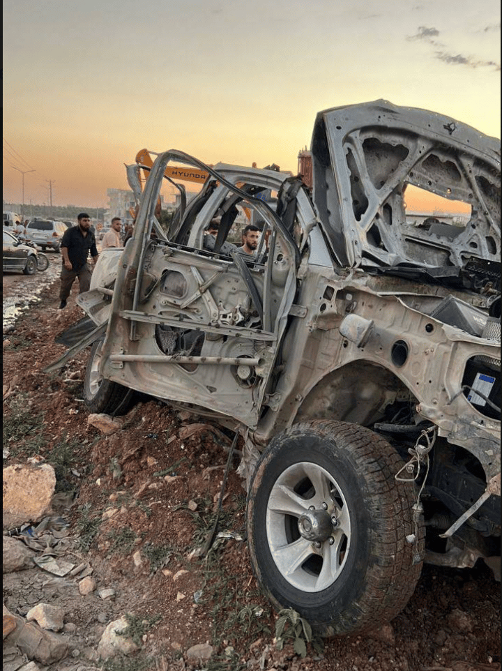Improvised Explosive Device (IED) Blast in Azaz, Aleppo Governorate, Syria - 07 July 2022