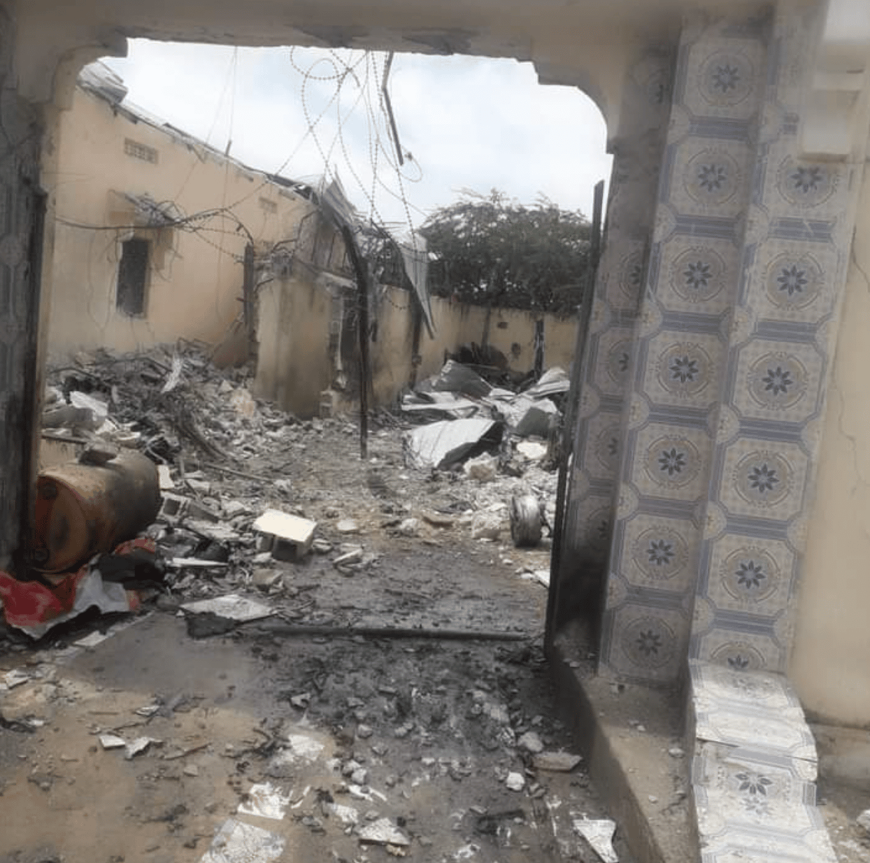 al-Shabaab Suicide Bomber Near Administration Building in Merka City, Lower Shabelle State, Southern Somalia - 27 July 2022