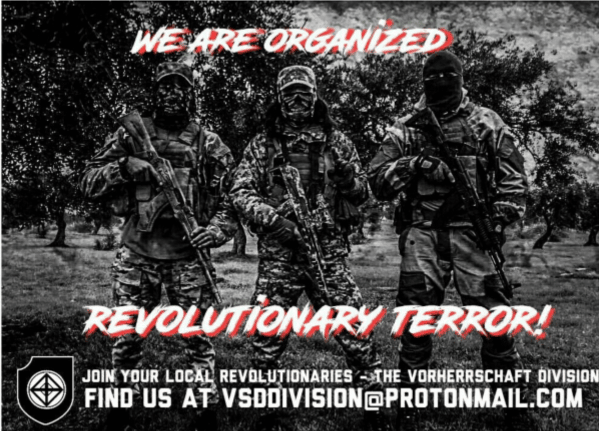 Vorherrschaft Division: We Are Organized Revolutionary Terror! – 10 December 2019