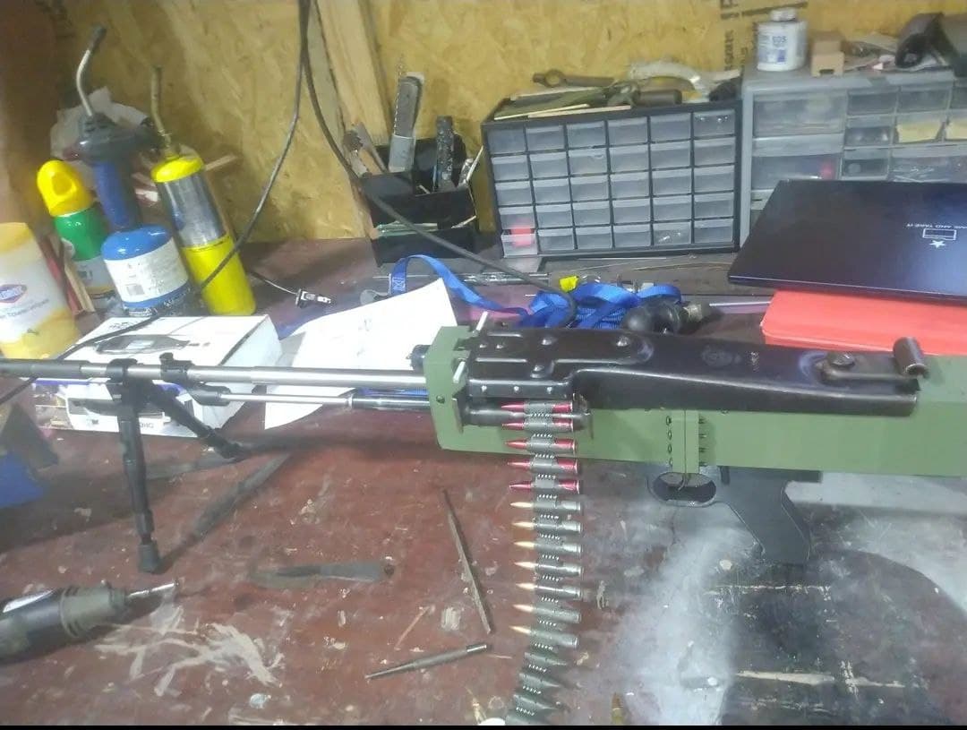 (Far-Right Extremism / Photos) Terrorgram Telegram Channel Shares Info on the Construction of a 3D Printed MG47 Ghost Gun - 7 July 2022