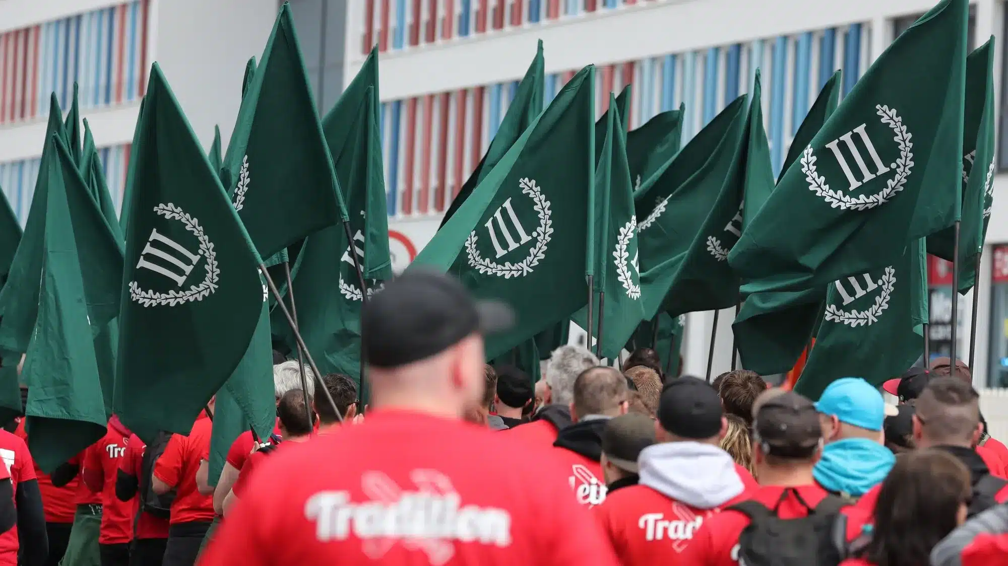 The German Neo Nazi Party 'The III Path' Becomes more Active in Brandenburg, Berlin, Germany - 5 August 2022
