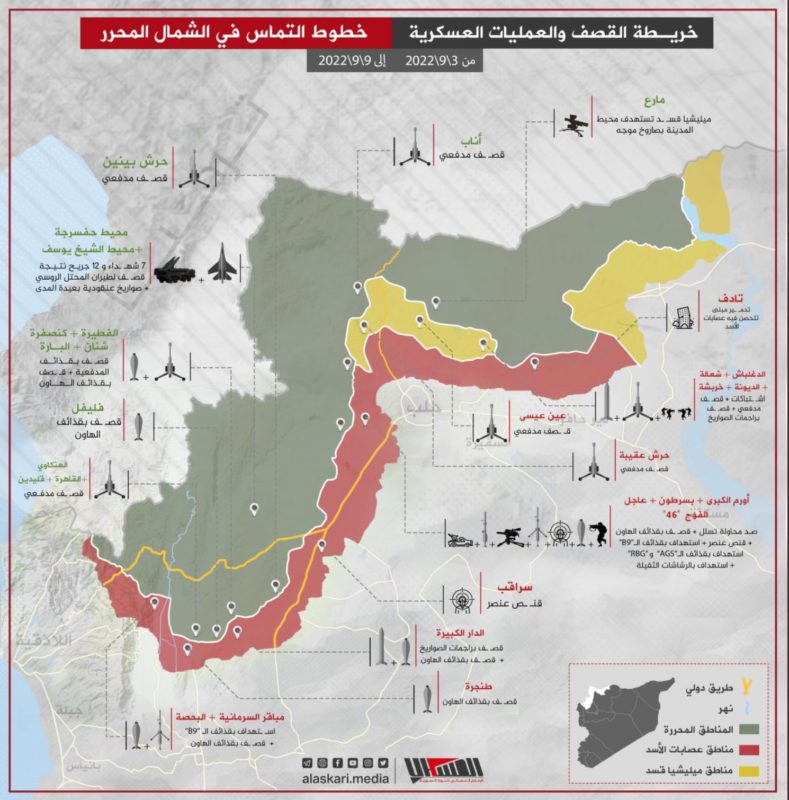 Hts Infographic Of Conducted Operations In Idlib Syria