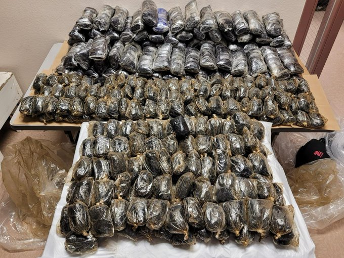  4 3m worth of fentanyl pills confiscated by the united states customs
